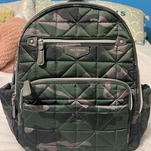 Twelvelittles companion camo diaper bag